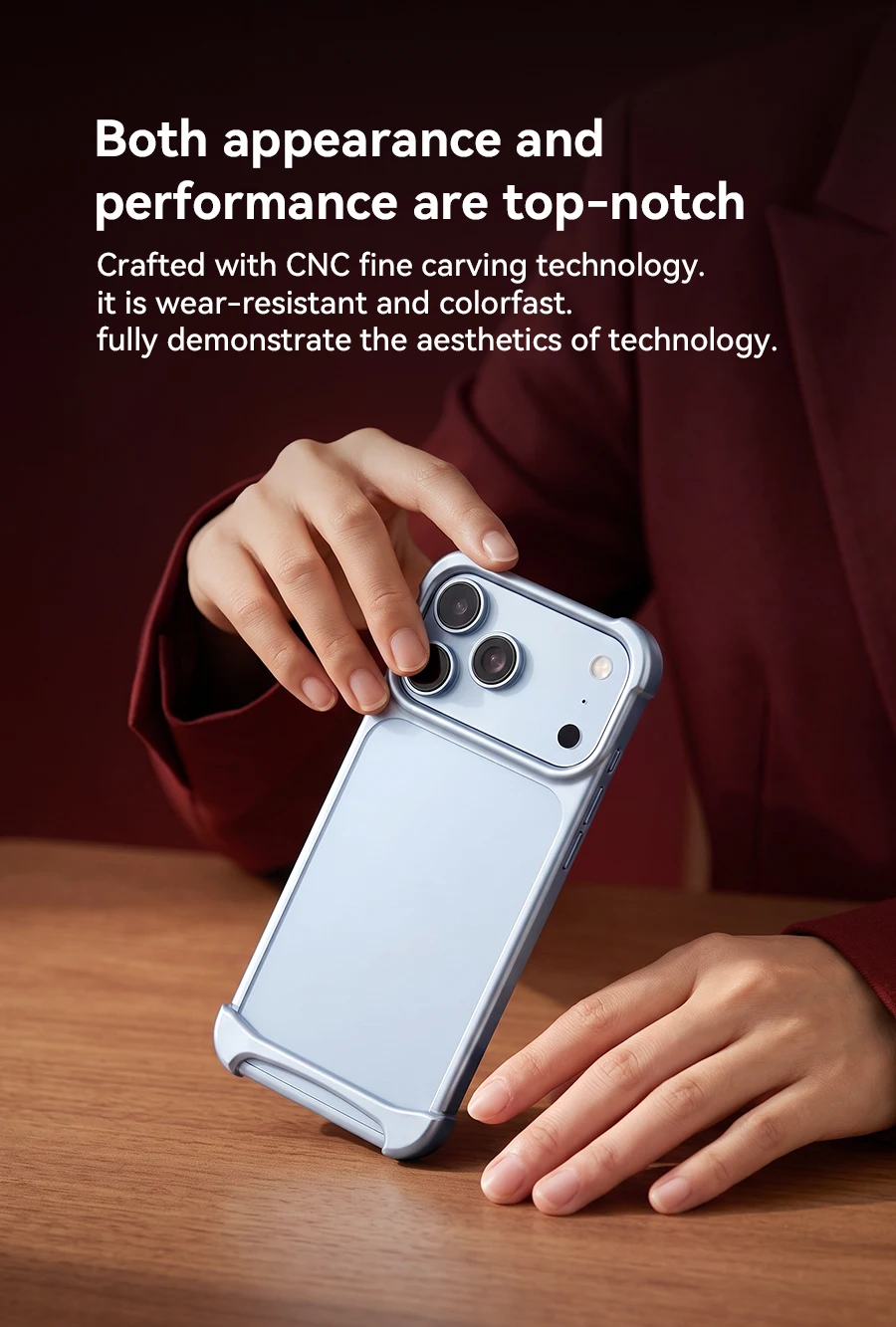 Genuine Aluminum SEBS Rubber Metal Bumper Double-layer ARC Case for IPhone 18 17 Pro Max Air Unique Design High-strength Cover
