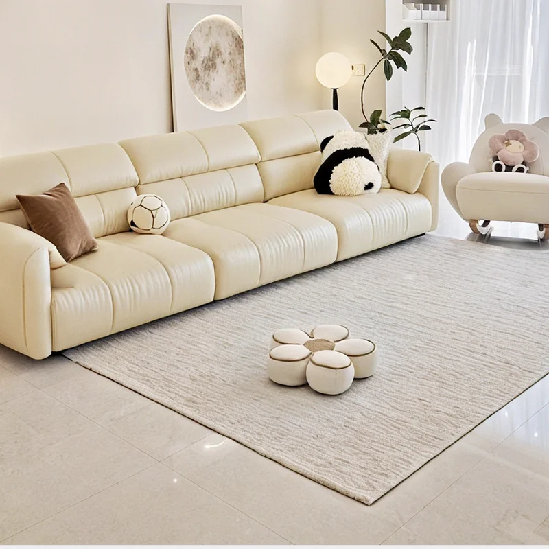 Modern minimalist living room furniture set Electric multi-functional recliner sofa