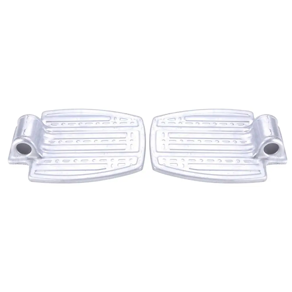 1Pair Non-slip Wheelchair Footrest Pedal Replacement with Leg Tube Wheelchair Footboard Wheelchair Footplate