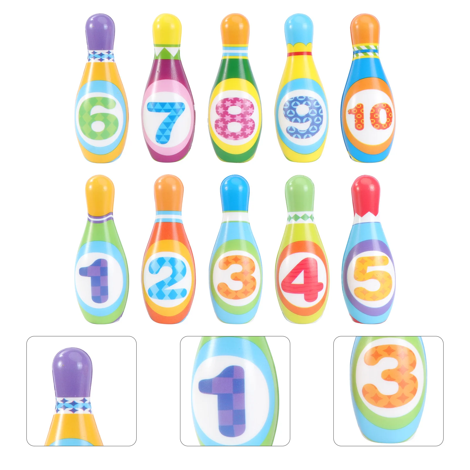 

Eco-Friendly Bowling Set Appropriate Size for Educational Playthings for Outdoor Fun Bowling