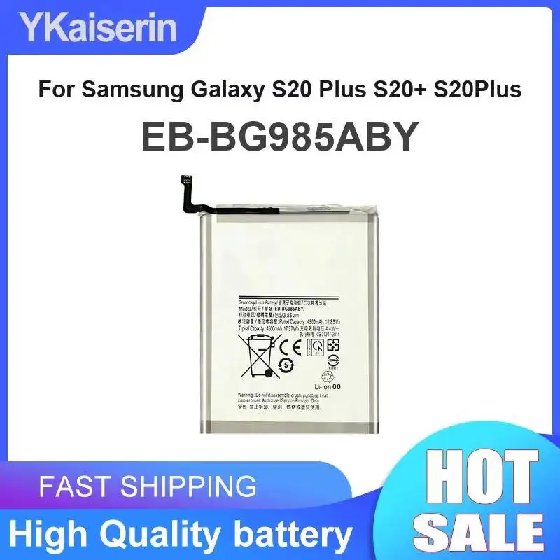 Mobile Phone Battery Portable Stable Power Supply 3500Mah For Samsung Galaxy S20 Plus S20+ S20plus EB-BG985ABY