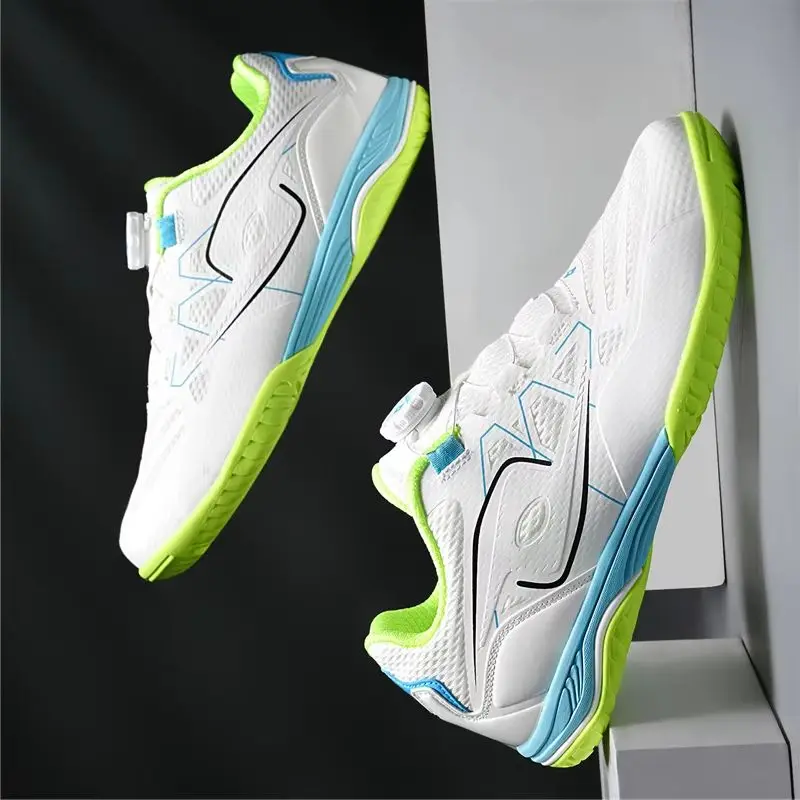 Classic Brand Designer Quick Lacing Badminton Sport Shoe Top Quality Badminton Training Exercise Professional Table Tennis Shoe