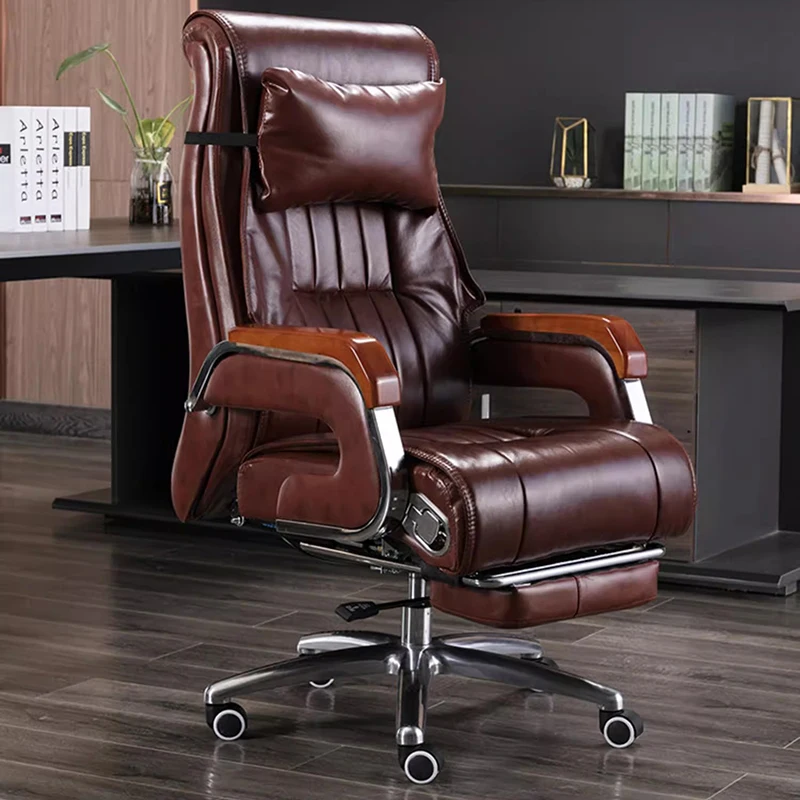 

Makeup Ergonomic Office Chair Nordic Salon Vanity Throne Leather Lazy Office Chair Reading Rocking Mobilya Trendy Furniture