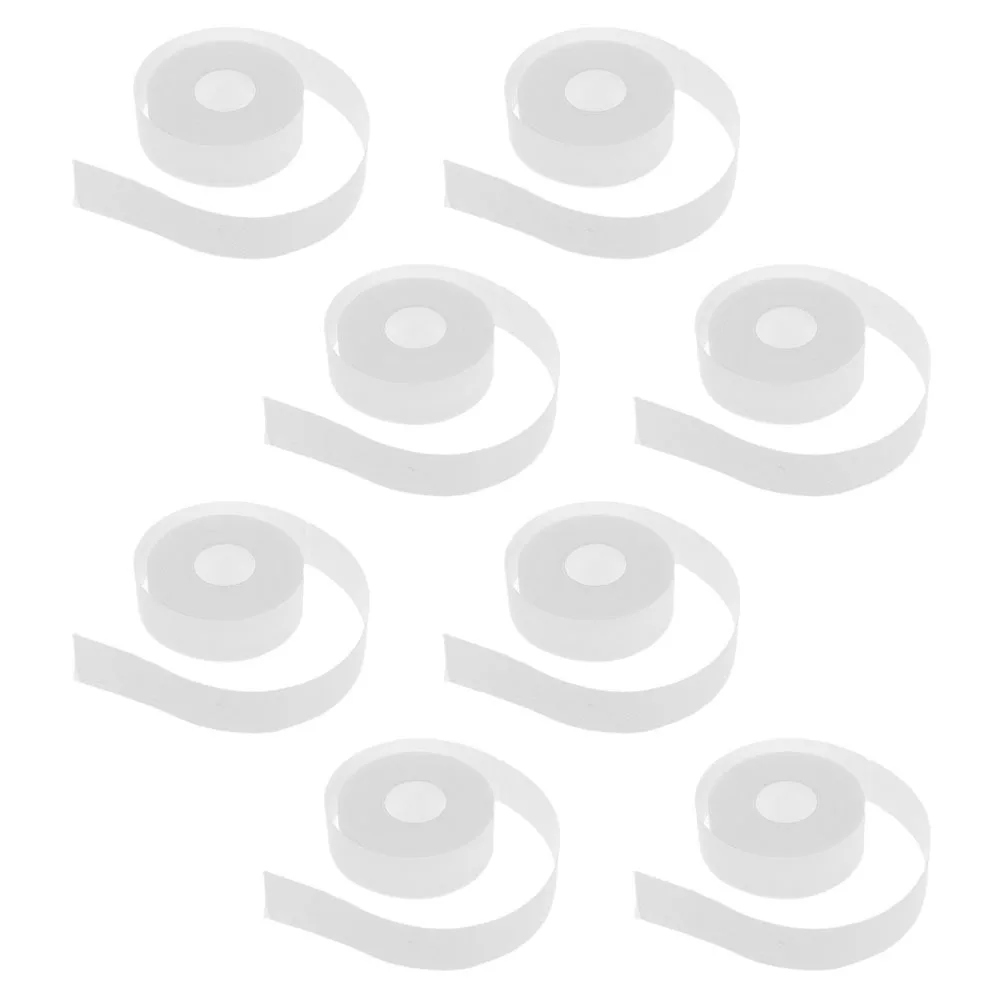 

8 рулонов невидимого воротника, защита от пота, самоклеящиеся подушечки для воротника рубашки, дышащие впитывающие подкладки для шеи, нетканый материал