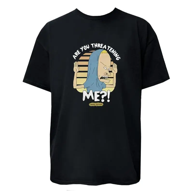 هل أنت تهديدني تي شيرت هوديي البلوز للجنسين مضحك الرسم الأعلى