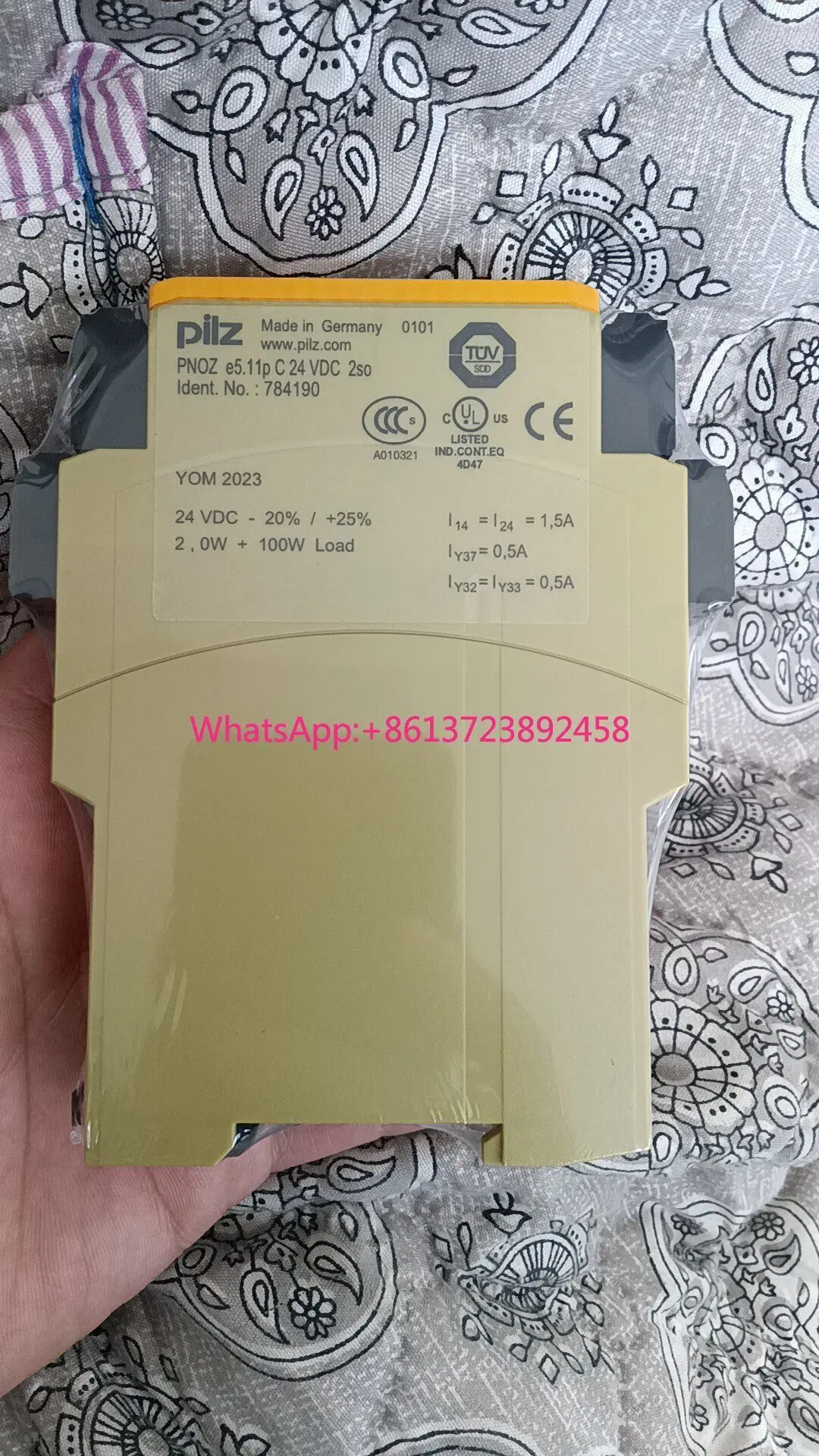 Pilz 784190 safety relay German engineering in stock
