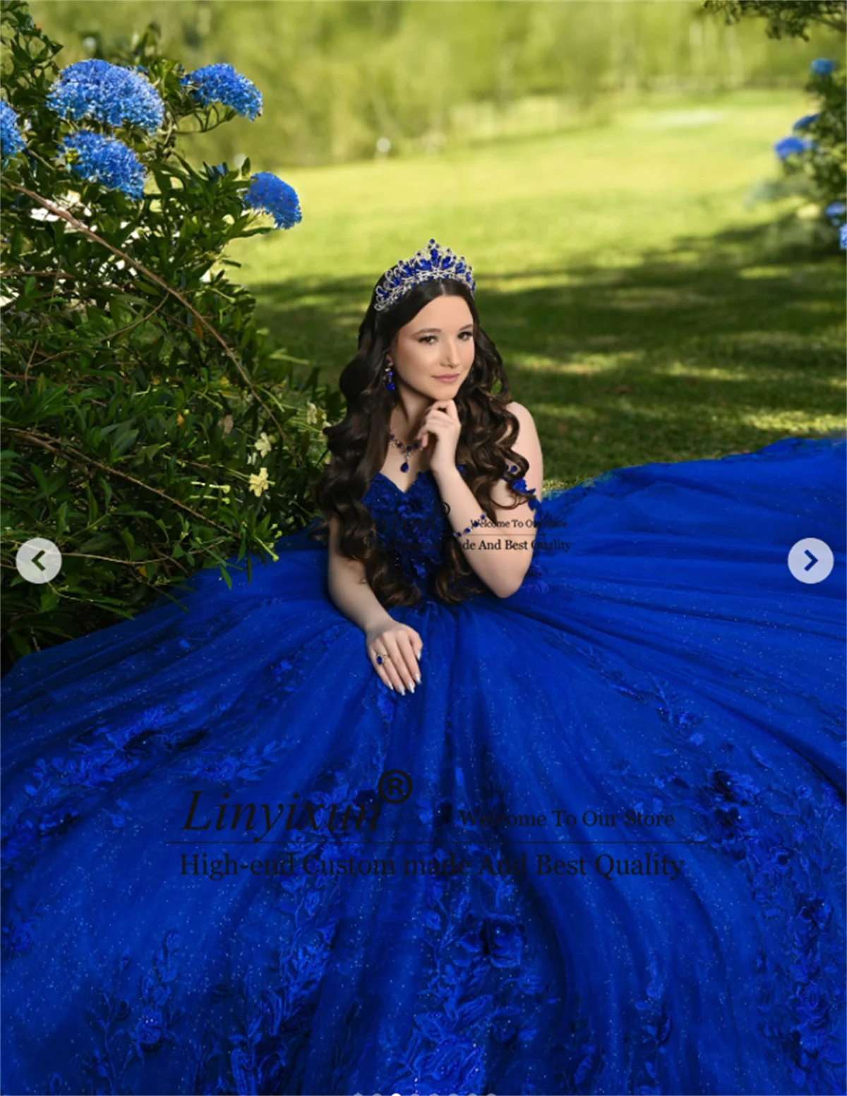 볼 가운 3D 플로어스 킨세아녜라 드레스 아플리케 레이스가 있는 맞춤형 스위트 16 가운 멕시코 오프 숄더 베스티도 데 15 아노스