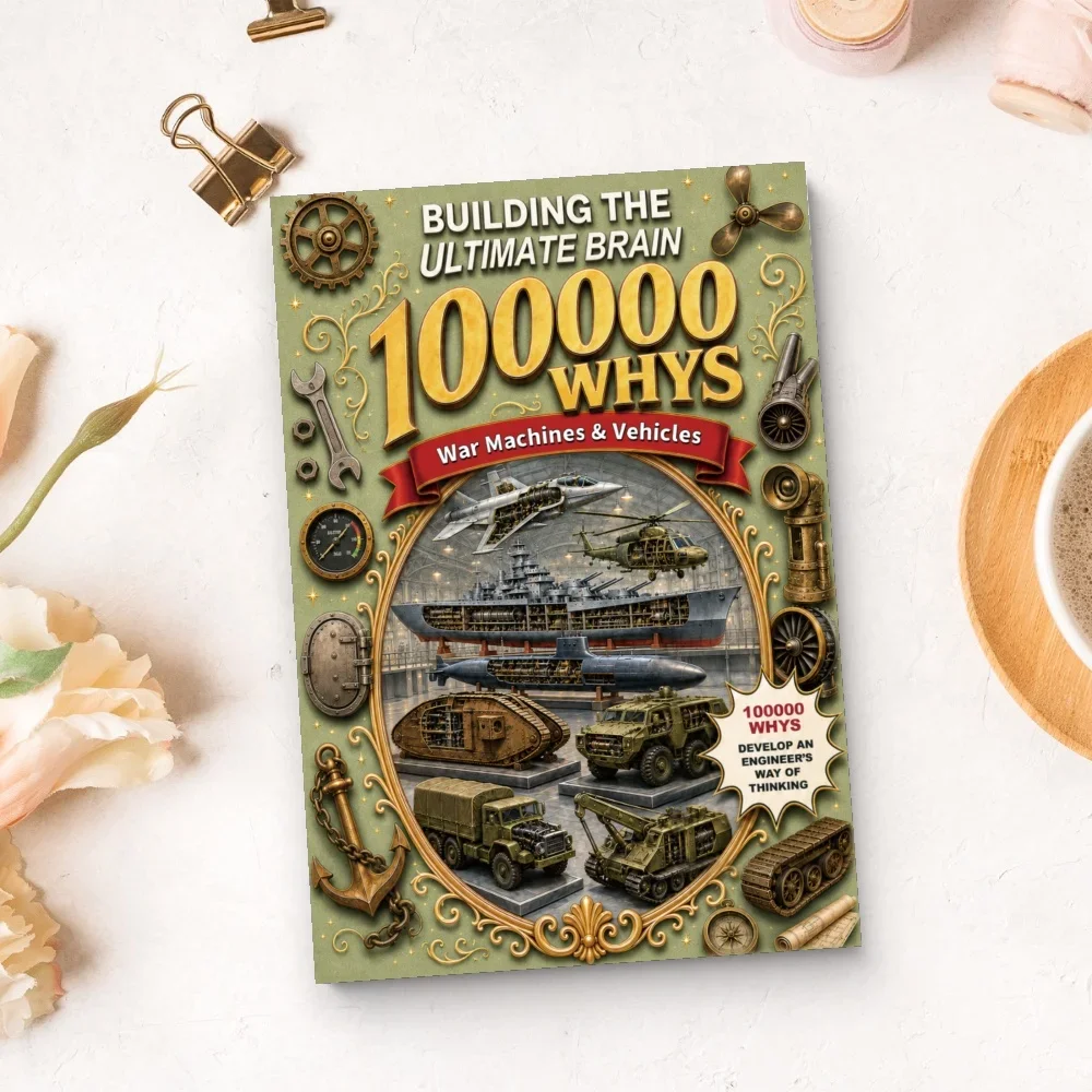 100000 Whys War Machines & Vehicles, Aircraft, Warships, Submarines, Armored Vehicles and Military Engineering History