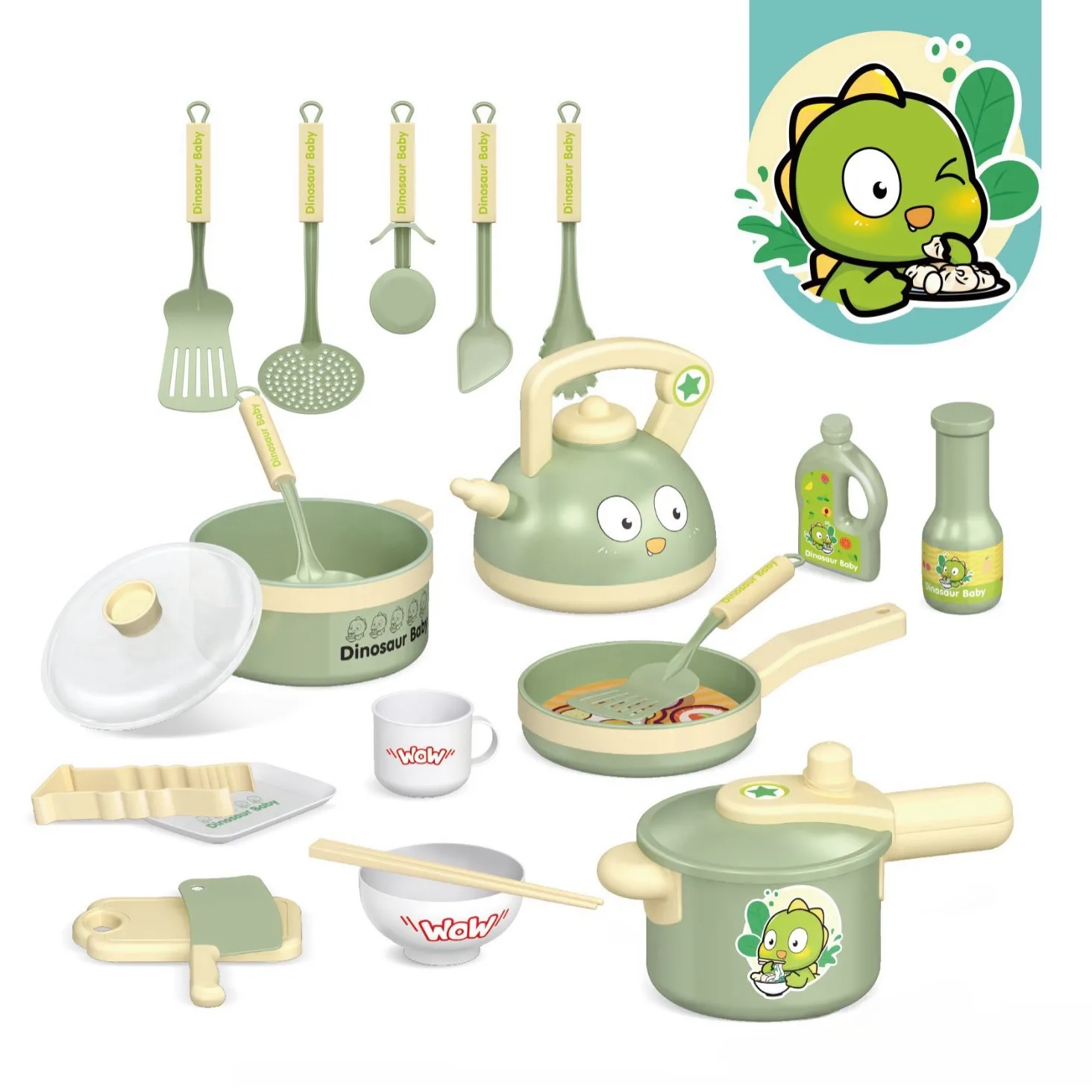 Ustensile de cuisine violet rêveur pour fille, simulation de jouet de cuisine, ensemble de cuisine