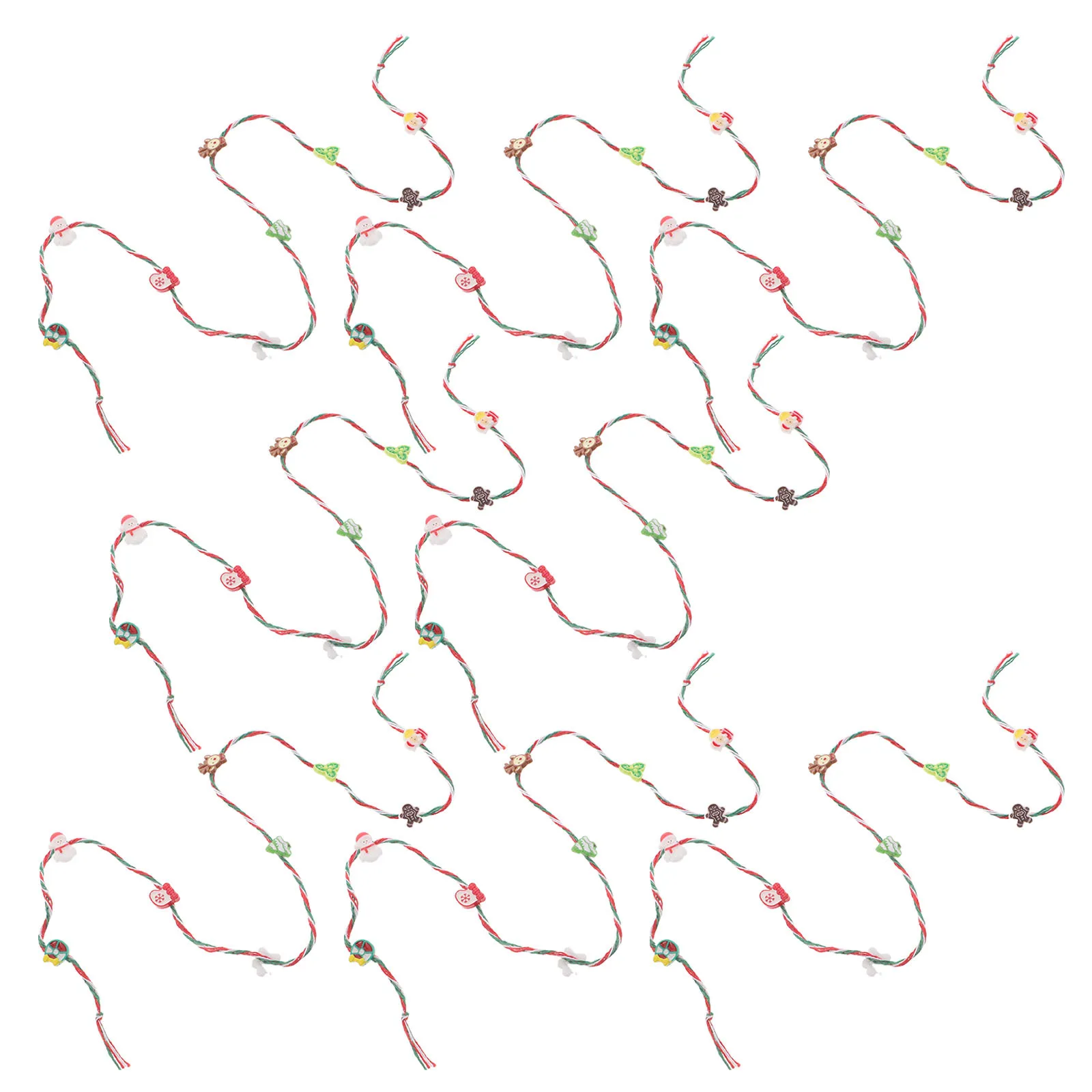 

8Pcs Miniature Christmas Garland Realistic Xmas Wreath Decor for Fireplace Holiday Village Scene Dollhouse Accessories