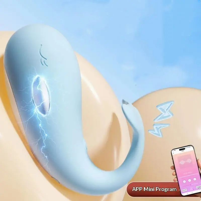 Whale Wireless Jump Egg Cute Masturbation Remote Control G-spot Stimulation Vibrator For Women Sex Toys view 3