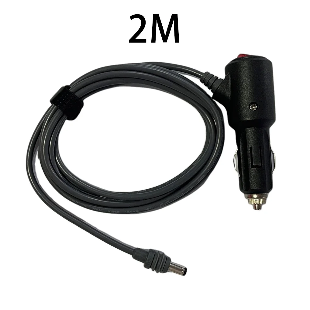 

Мини-автомобильное зарядное устройство с переключателем светодиодной подсветки и кабелем питания постоянного тока поддерживает 12–24 В, 18AWG специально разработанным, 2 м/3 м/5 м.