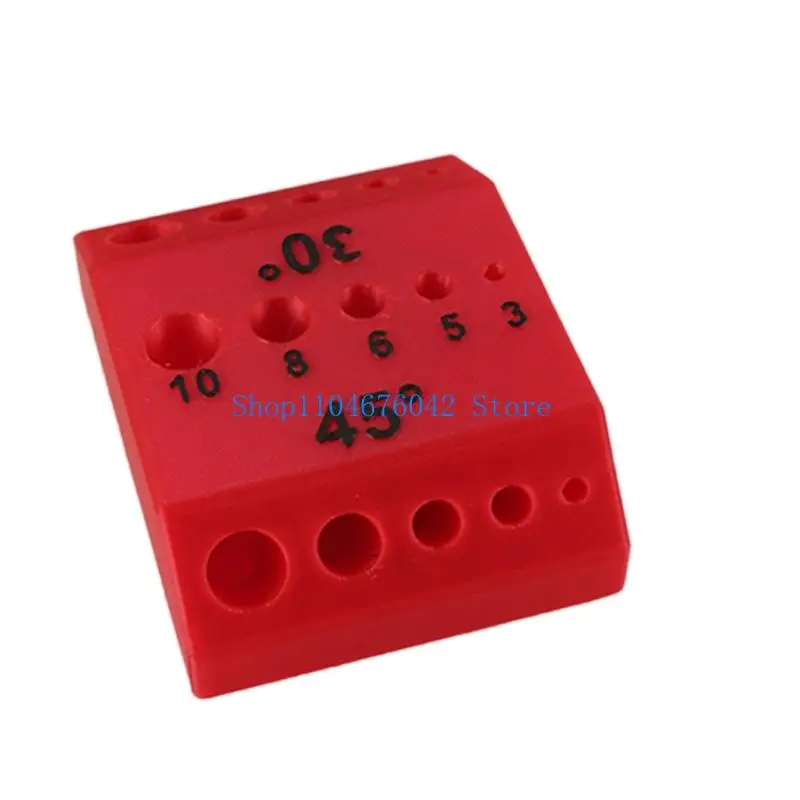 652F Portable Drill Angles Guide With Digital Marking Professional Carpentry Tool For Error Release Construction Work
