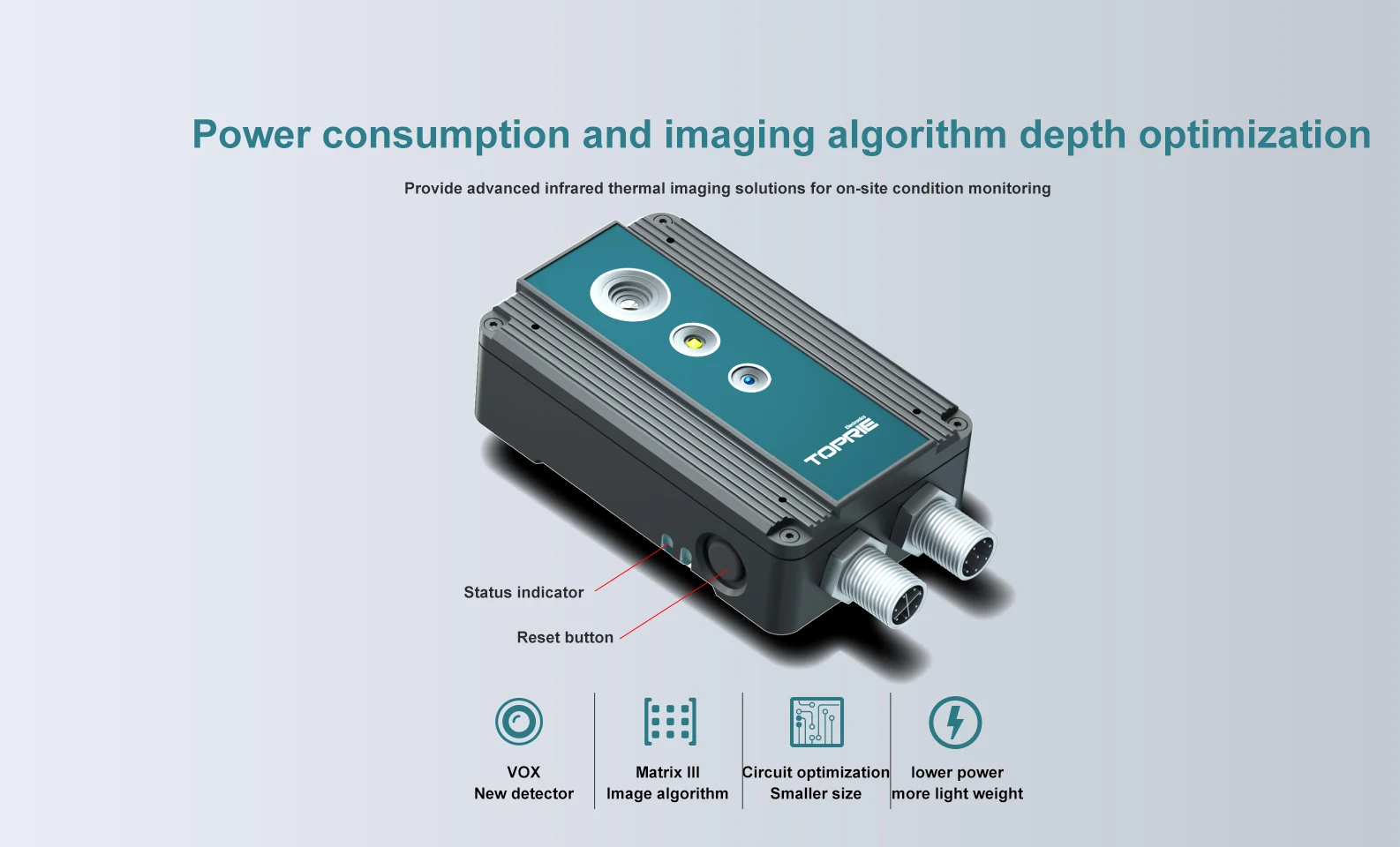High Resolution Industrial Device Maintenance Infrared Thermography Imager Thermal Imaging Camera