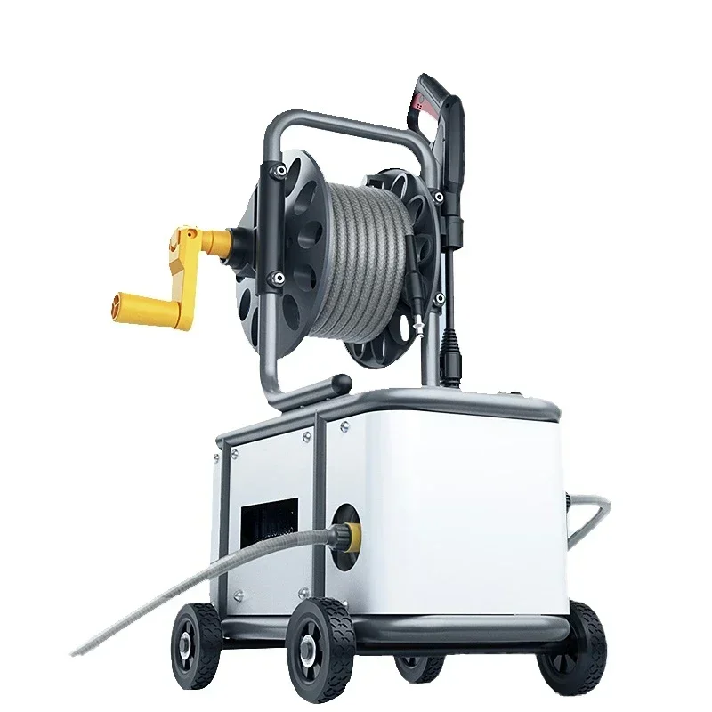 

Hot SalesStrong Power Automatic Car Wash Machine With Reel High Pressure Car Washer Washing Machine With Wheel