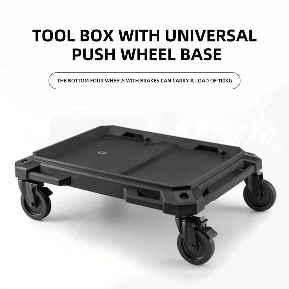 TB-B1-T-10 4-Wheel Cart Locking Mechanisms Save Effort Rotating Wheel Firm Tool Cart, no machine