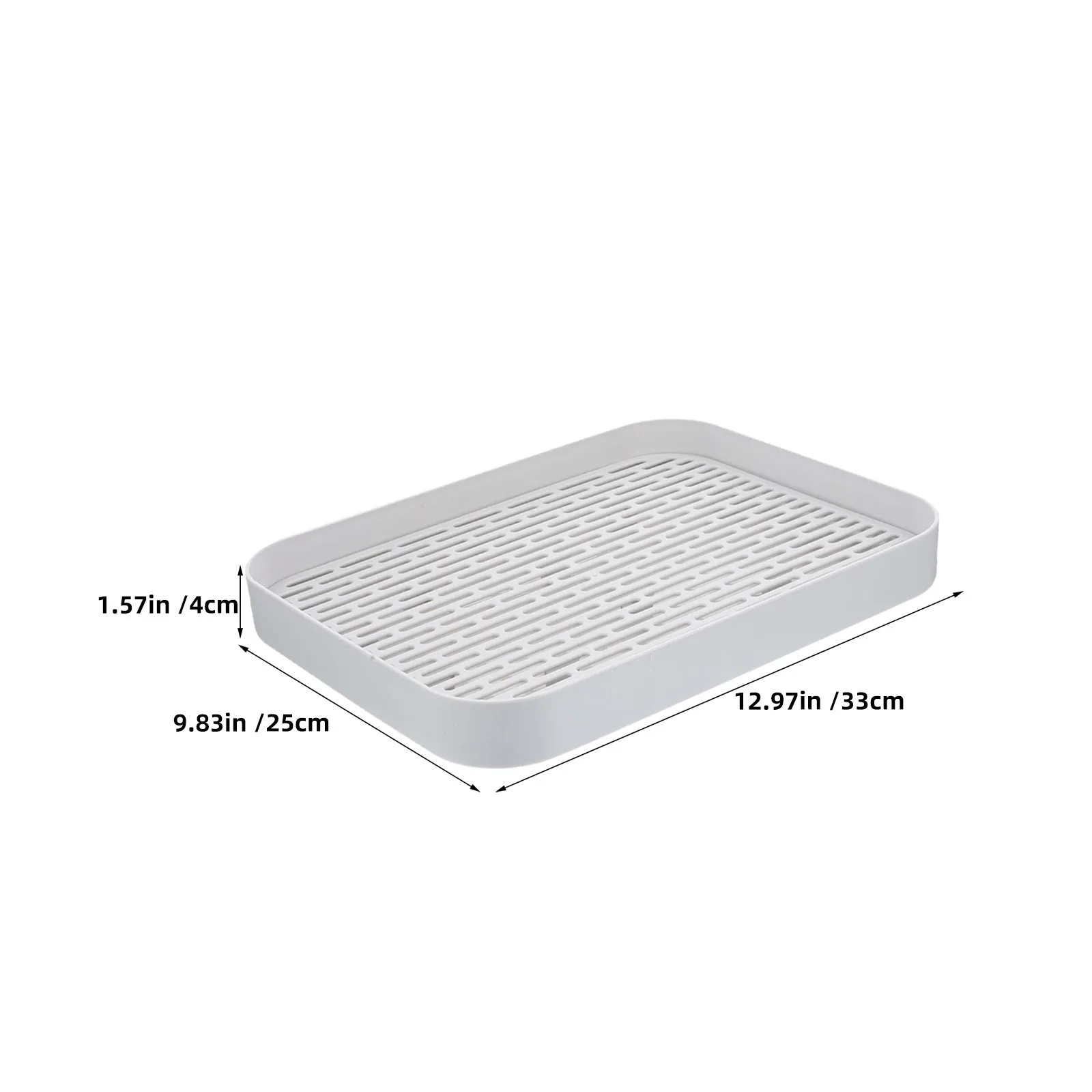 2Pcs Pet Toilet Rabbit Litter Box Plastic Deep Cage Corner Potty Training Tray Small Animal Bedding Box for Guinea Pigs Ferrets