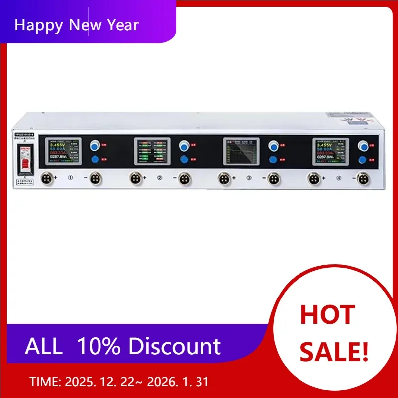 

【 Горячая】YPSDZ Высокая точность 4 Cha-nnel 5 В 50 А Детектор заряда и разряда Аккумуляторный блок Баланс напряжения Литиевый B-at-батарея Емкость