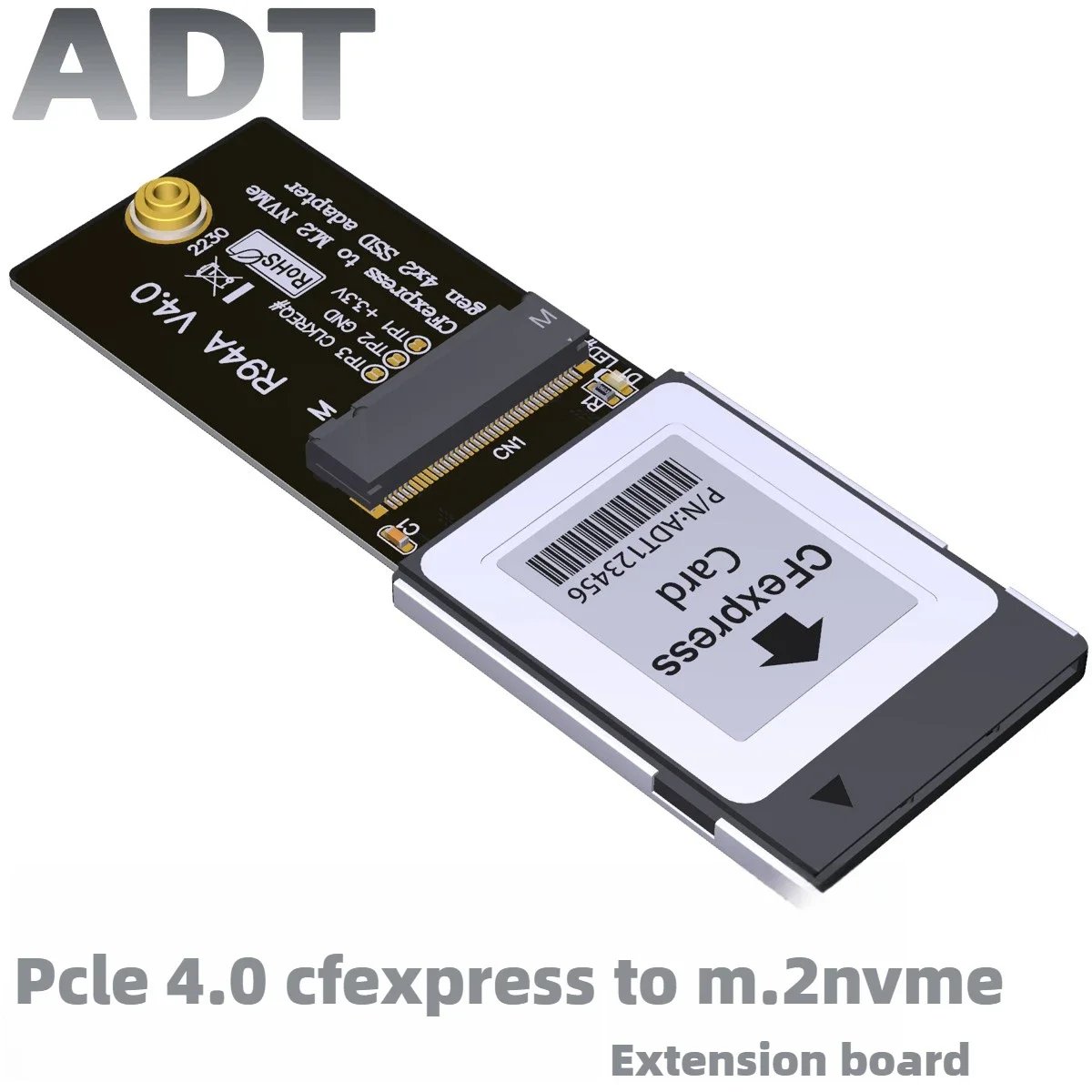 ADT CFexpress to M.2 NVME expansion card supports XBOX Nikon SONY Canon Panasonic