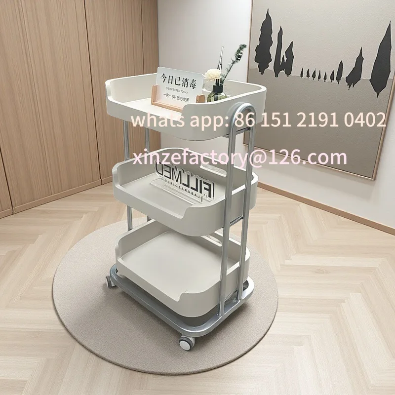 

Customizable beauty salon special trolley beauty trolley advanced tattoo embroidery eyelash plastic surgery instrument rack