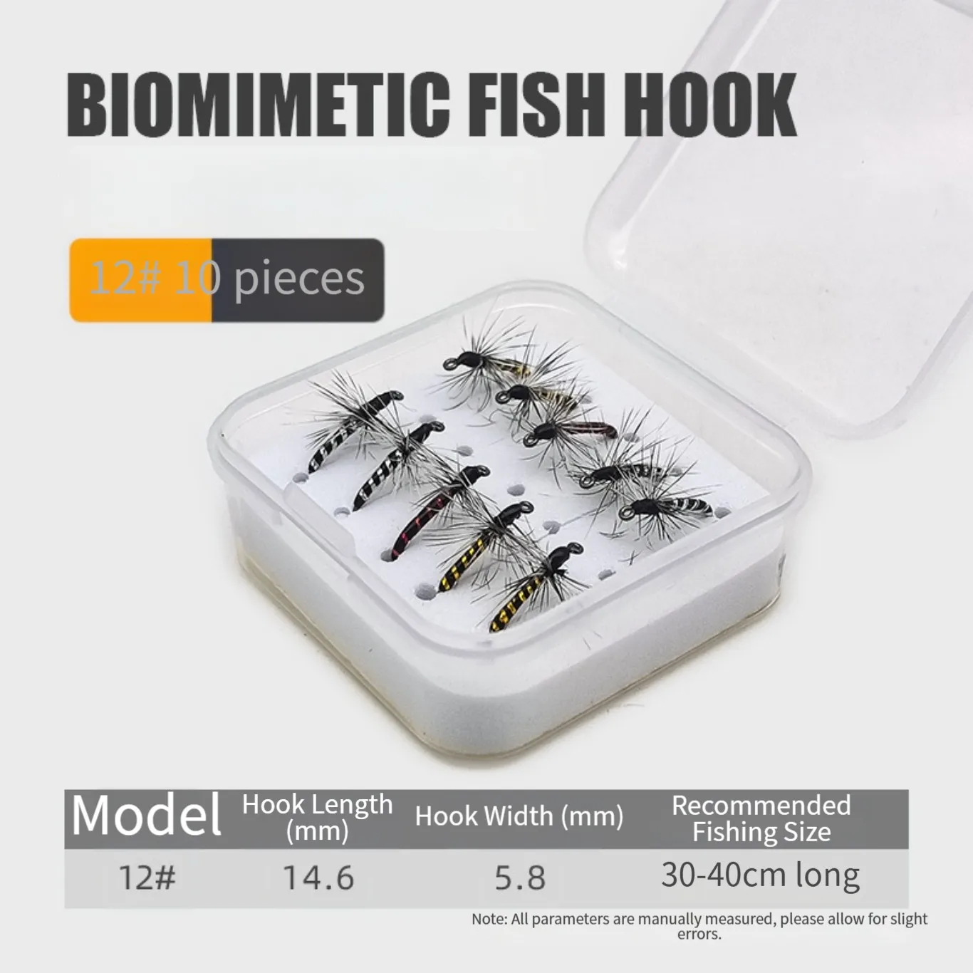 10-leurres-flottants-pour-la-peche-a-la-truite-en-ruisseau-imitation-de-moucherons-materiau-synthetique-differentes-tailles-d'hamecons-12-14-16-18