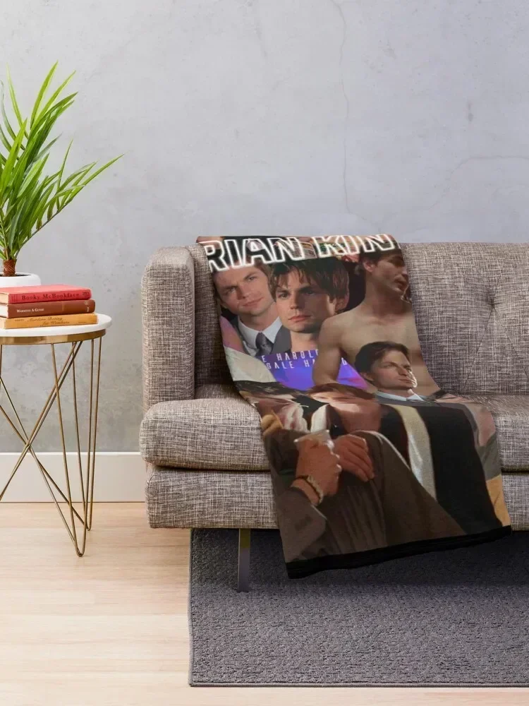 Brian Kinney: Season one Throw Blanket Custom Beautifuls Blankets