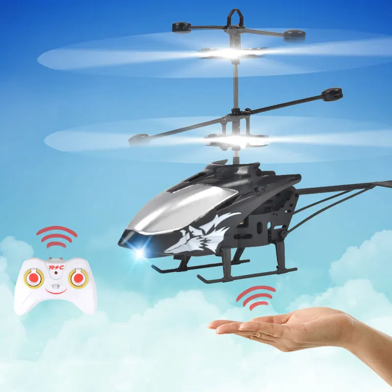 New Mini Electric Remote Control Aircraft Induction Flying Levitation Drone Sensing Helicopter USB Charging Children's Toys VG96