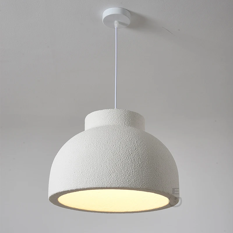 

Creative Wabi-sabi Style Cement Pendant Light for Designer Studio Restaurant Decorative E27 Lamp