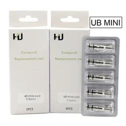 RunVape UB Mini Coil S1/S2/S3 0,8/1,0/Ом катушка головка для Orion Mini Ursa Pro Pods комплект