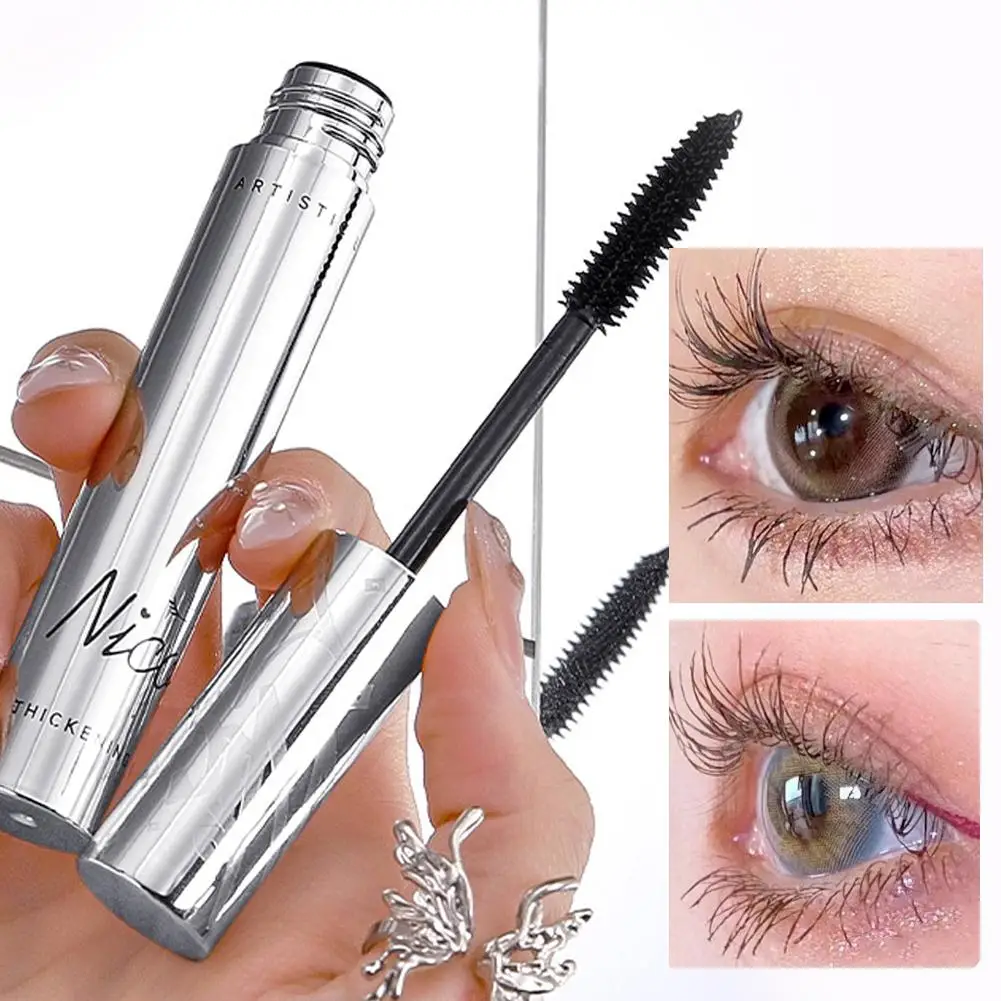 Black Brown Mascara 3D Lengthens Eyelashes Extra Volume Korean Waterproof Lashes Female Natural Cosmetics Makeup Z4L0