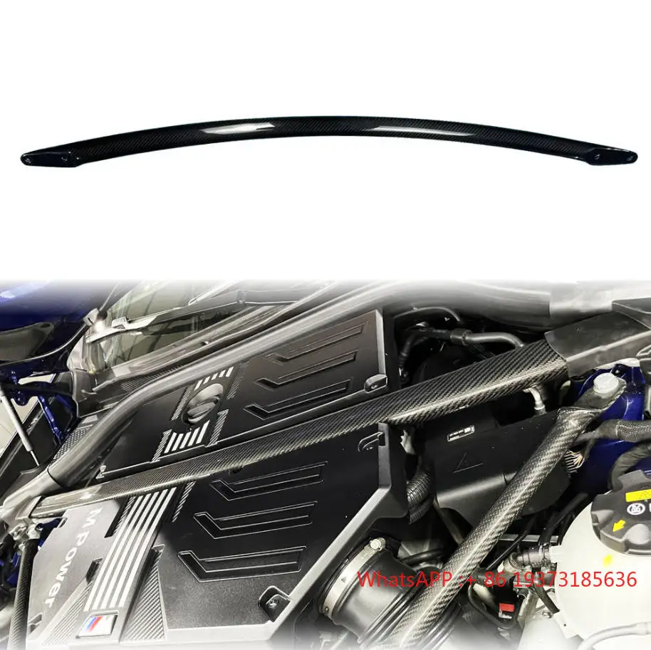Dry Carbon Fiber Engine Bay STRUT BRACE for F97 X3M F98 X4M