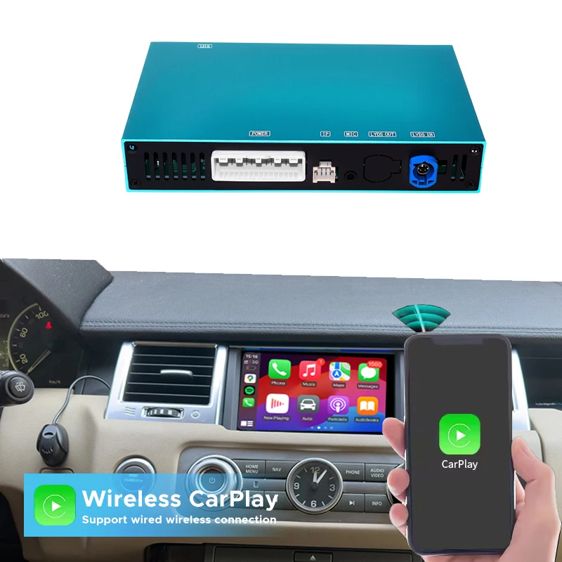 Original Screen Upgrade Wireless Carplay Android Auto Multimedia Navigation For Range Rover Sport L320 Dashboard Denso System