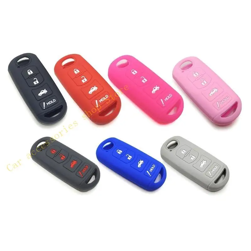 

T21E автомобильные клавиши CASE Cover Demote Keys Case Silicone Cover для 2 3 6 Demio