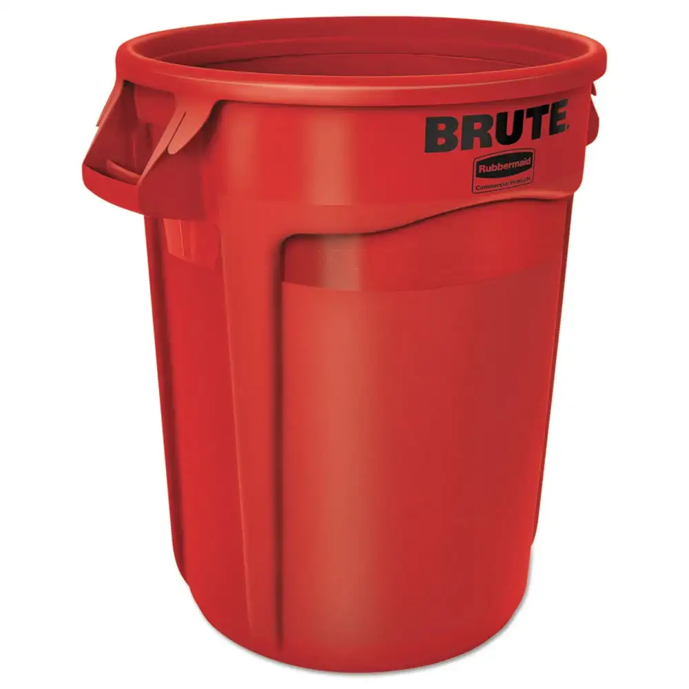 

Rubbermaid коммерческий 263200RDCT Brute вентилируемый контейнер-объем 32 Гал-круглый-красный