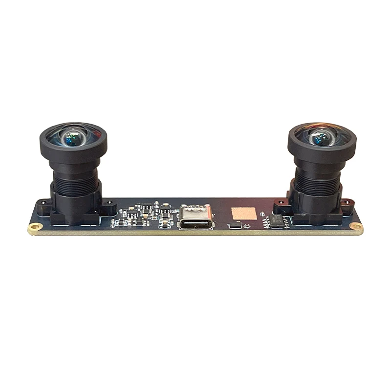 

4MP HD 1080P Binocular Camera 60fps Same Frame Synchronous Depth Detection Camera Module USB UVC Protocol