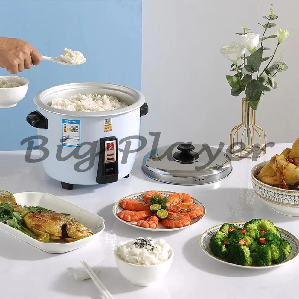 

Mini Household Vintage Rice Cooker 5-6L 0 Coated Easy Clean for 1-6 People Rice Steaming Pot