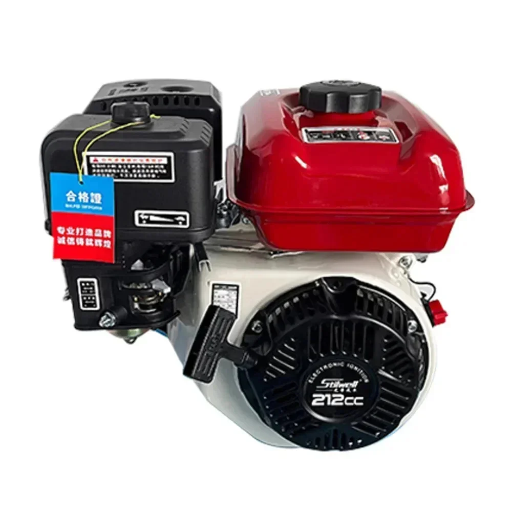 7.5HP 4KW 212CC Horsepower Gasoline Engine 170F High-power Gasoline Power Single Cylinder Four Stroke OHV