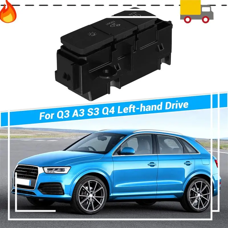 

4K2941501K For Q3 A3 S3 Q4 LHD Headlight Switch Button 4K2 941 501K