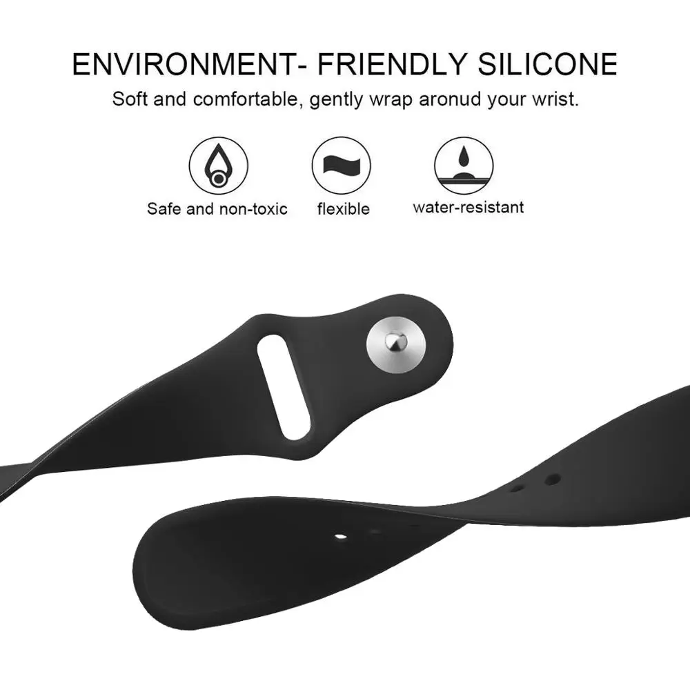 20mm Silicone Bands For Samsung Galaxy Watch5 40mm 44mm Watch5 Pro Waterproof Bracelet For Watch4 Classic 42mm 46mm Wrist Strap