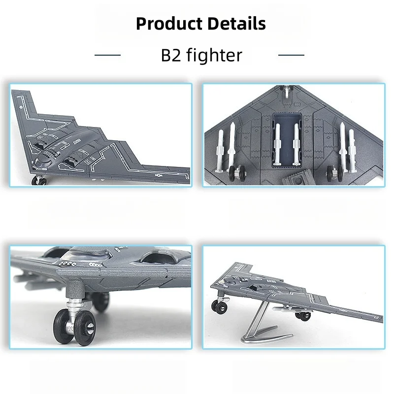 1/200 الولايات المتحدة B-2 الشبح منفذها مقاتلة نموذج الإبداعية العسكرية سلسلة اللبنات ديكور DIY تجميعها لعب للأولاد الهدايا