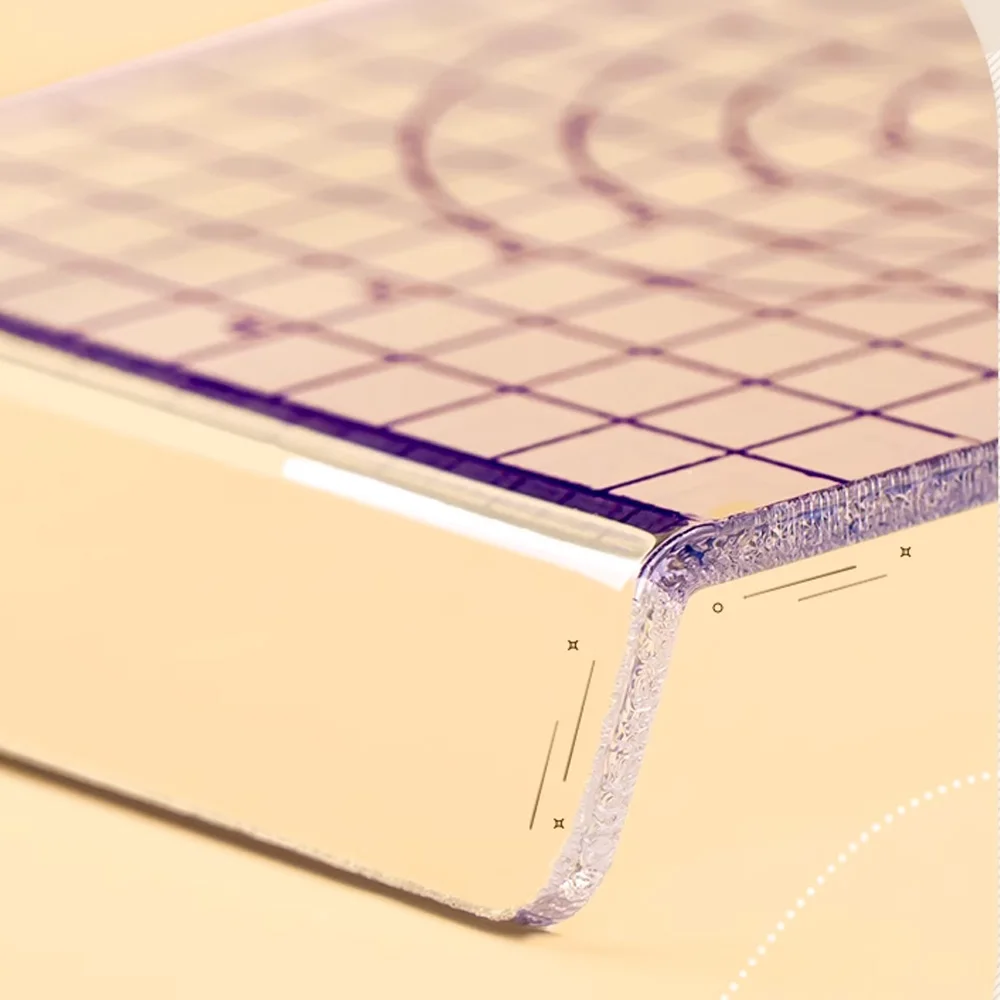 Acrylic Pressure Mud Board Polymer Clay,Dough Modelling DIY Handcraft Tools Pottery Clayl Acrylic Clay Pressure Plate