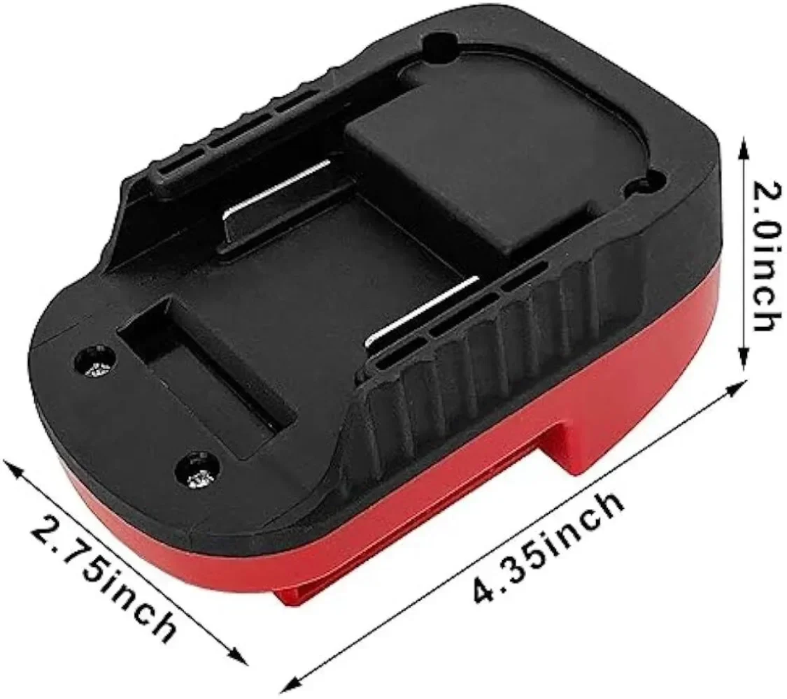 Battery Adapter Converter for Makita 18V Lithium Battery Convert to for Snap-on 18V Lithium Battery Cordless Power Tool Drill