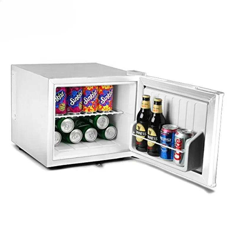 Fridge Mini Size, Mini Bar Fridge Plastic Portable 60 Air Cooling Compact CICO Mini Fridge Offer White or Black Color