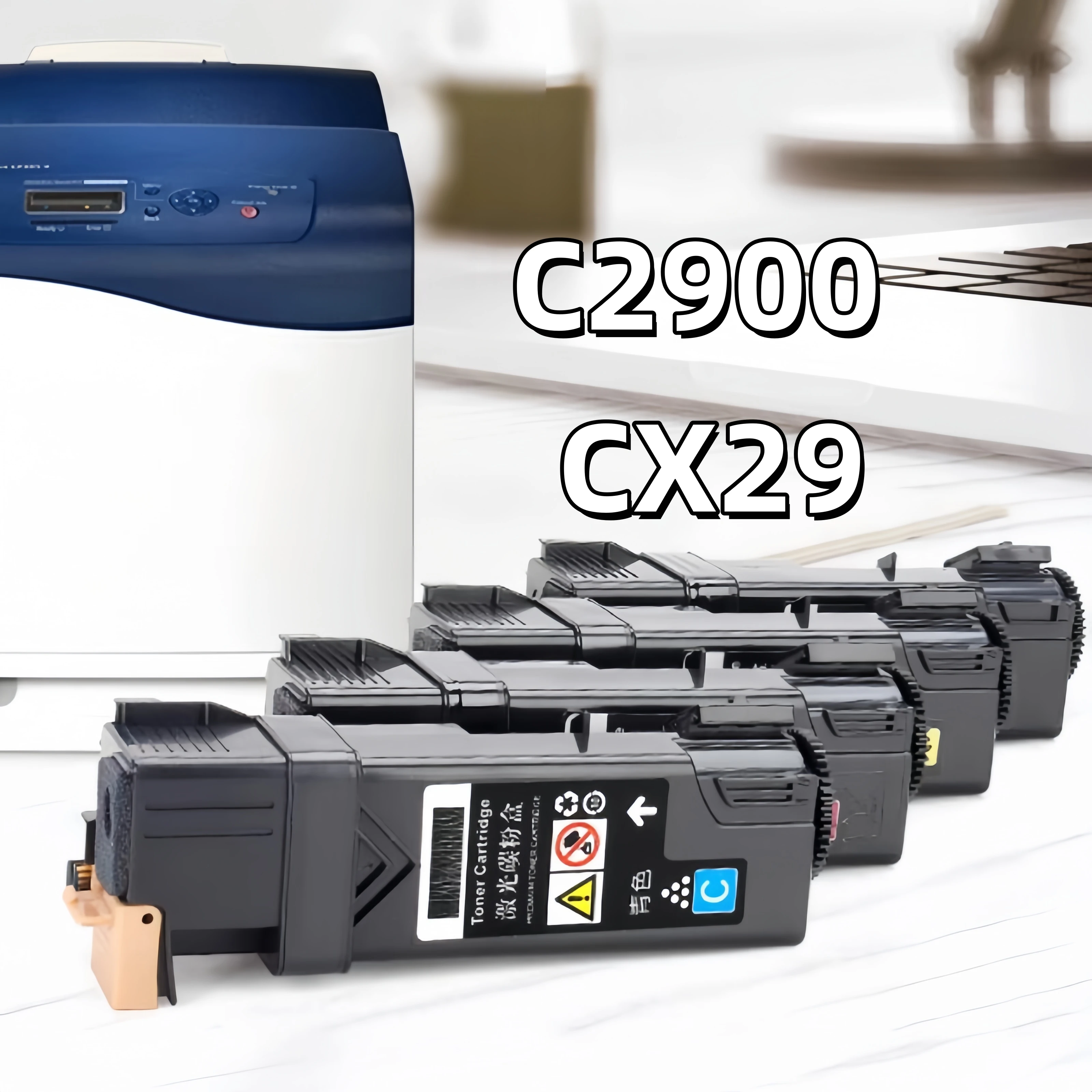 

Тонер-картридж DMYON, совместимый с принтерами Epson AcuLaser C2900/CX29, S050630 S050629 S050628 S050627 с чипом