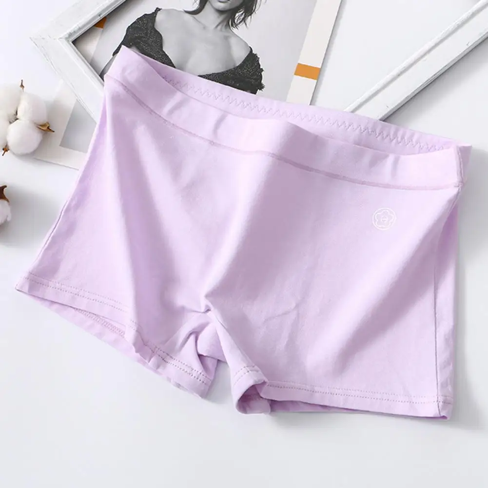 Women's Cotton Boyshort Panties, Seamless Boxer Briefs, Soft, Slim Fit, Undergarments, Female Boxer, Underwear, Under Skirt