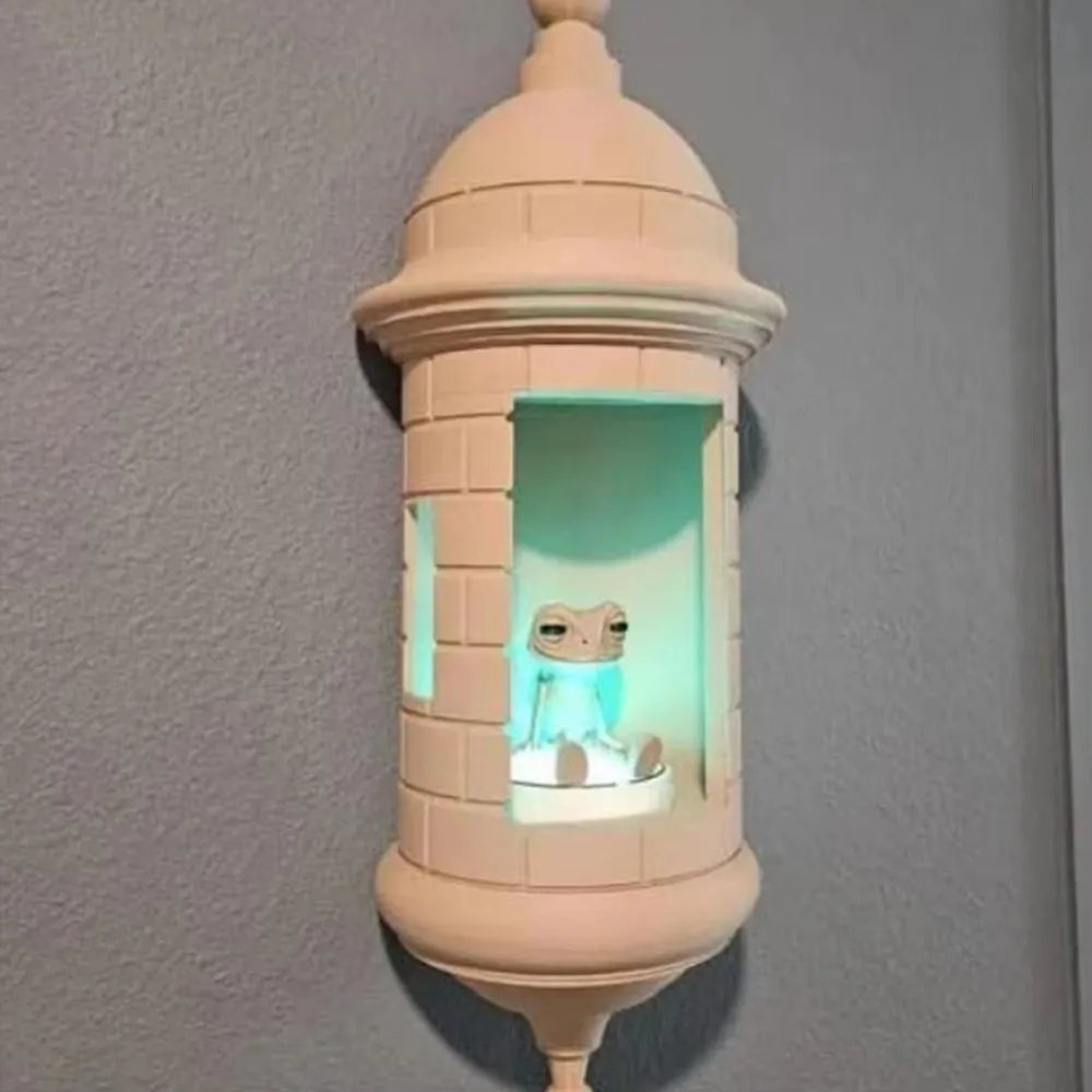 هدايا بورتوريكو غاريتا جدار Coqui مصباح قابل للتعديل الألوان لا قوس عالية القدم الحائط ضوء ديكور المنزل أضواء الضفدع Coqui #4