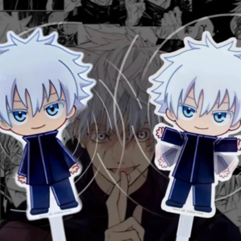 

In Stock Original Jujutsu Kaisen Series Itadori Yuji Gojo Satoru Fushiguro Megumi Puppet Plaque Desk Decor Ornament Gift