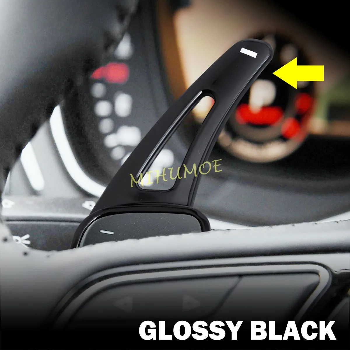 Stuurwiel Shift Paddle Shifter Uitbreiding Voor A3 A4 A5 Q2 Q3 Q5 Sportback Q7 Q8 2017 2018 2019 2020 2021 2022 2023 2024 2025