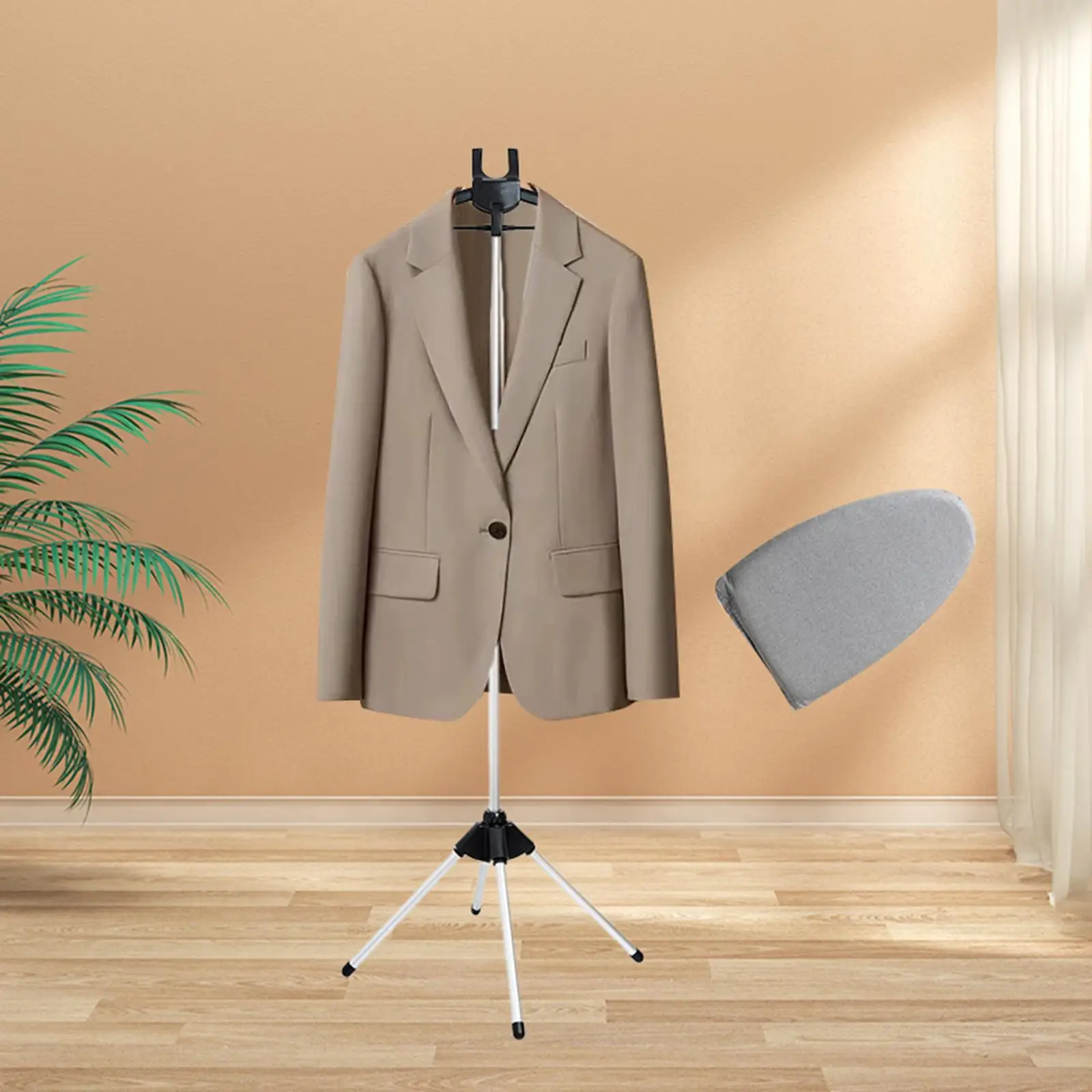 Clothes Hanger for Steam Ironing Easy to Use Handheld Garment Steamer Rack