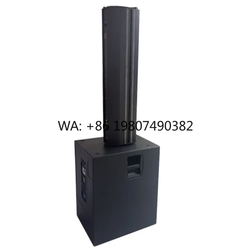 450W 4*6.5 Inch Column Speaker Set 1000W+1100W 15 Inch Active Subwoofer Professional PA Stage Audio System